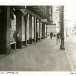 A historical photo of Bridge St. by Annie Powell